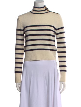 FRAME Cashmere Striped Sweater