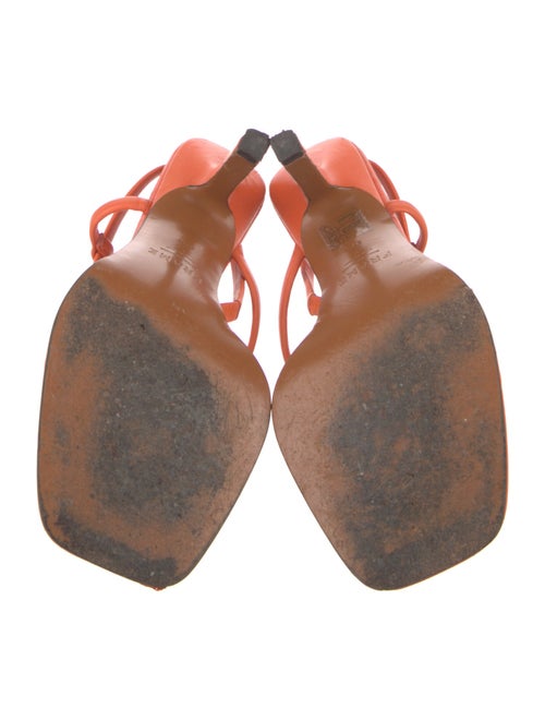 FRAME Leather Slingback Sandals