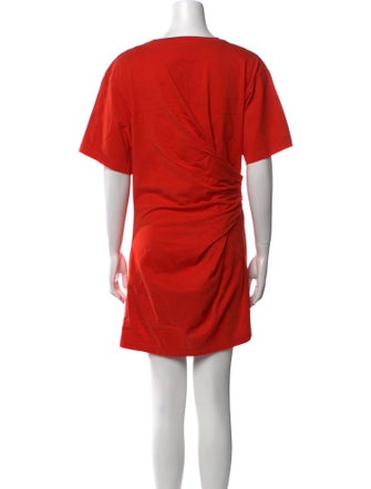 FRAME Crew Neck Mini Dress