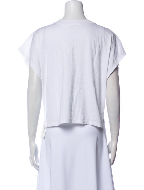 FRAME Cowl Neck Short Sleeve T-Shirt