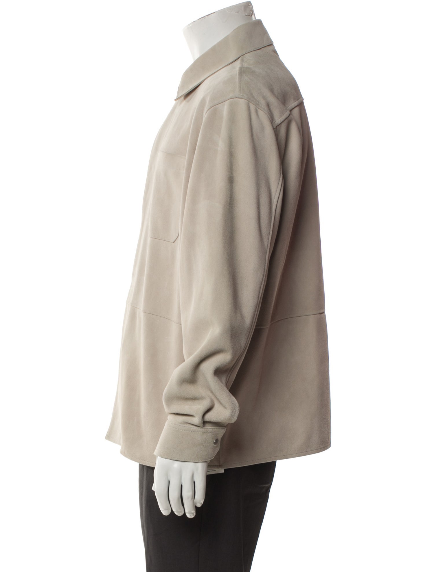 FRAME Goat Leather Utility Jacket