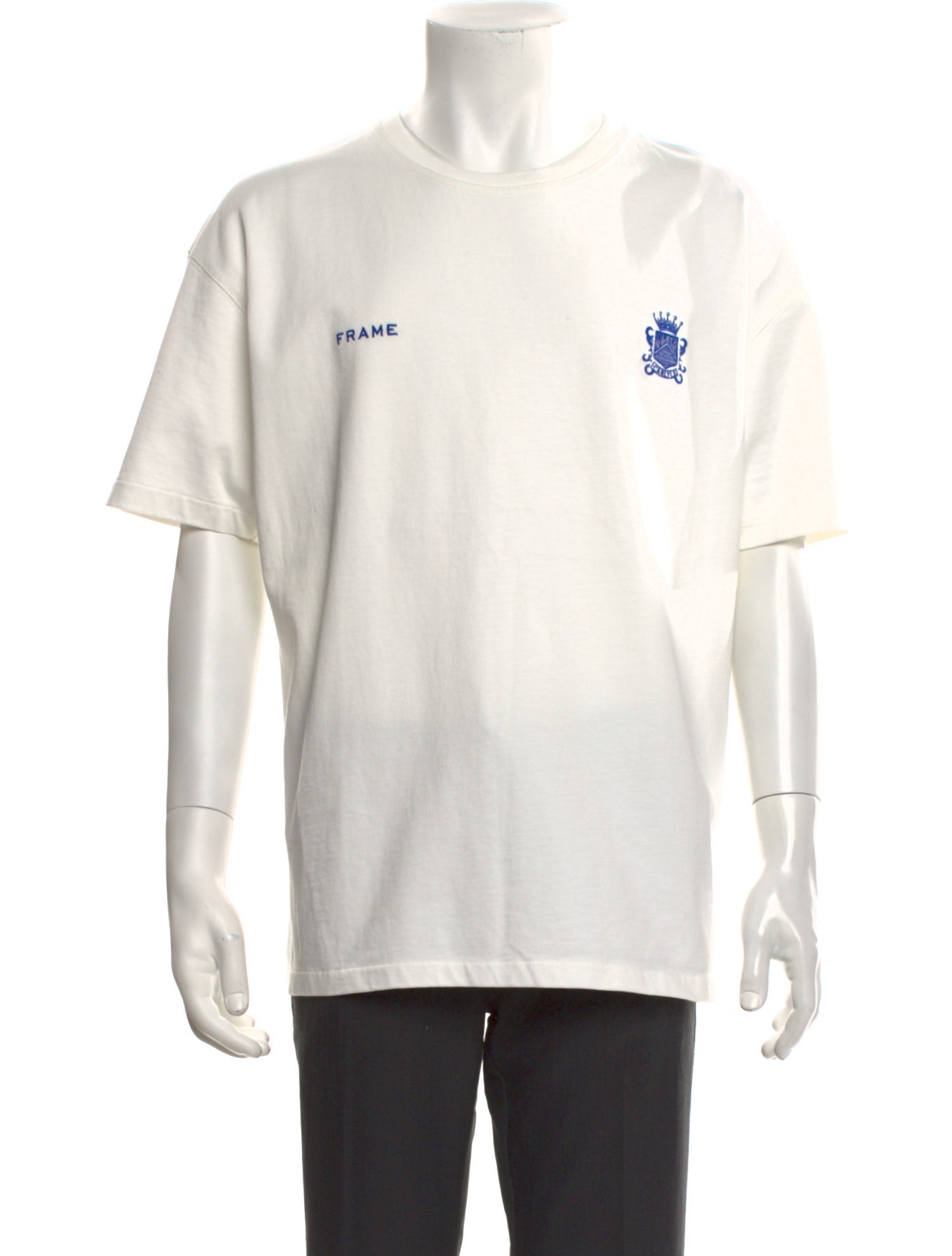 FRAME Graphic Print Crew Neck T-Shirt