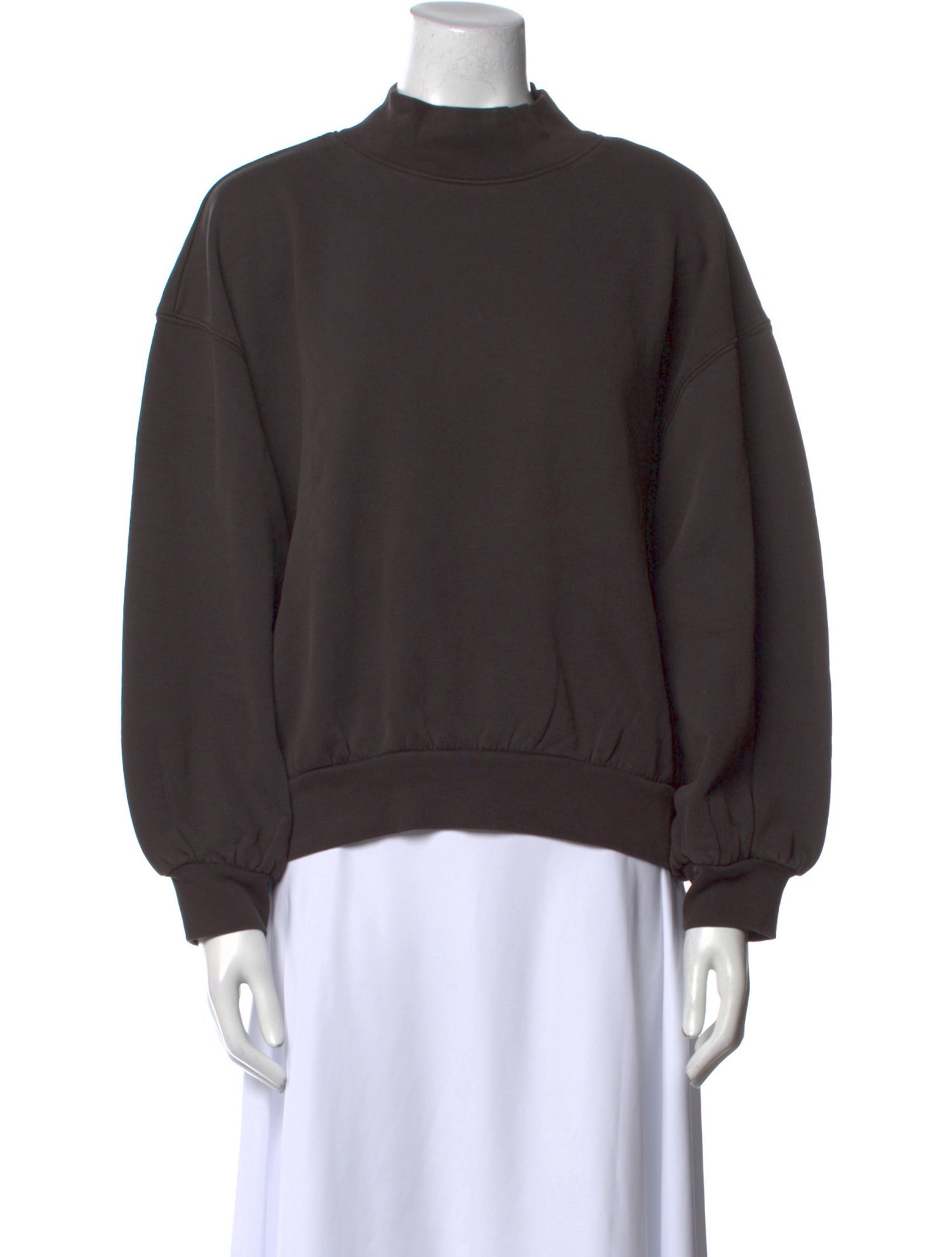FRAME Mock Neck Long Sleeve Sweatshirt w/ Tags