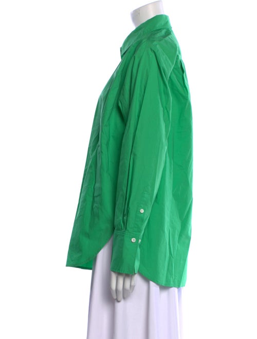 FRAME Long Sleeve Button-Up Top