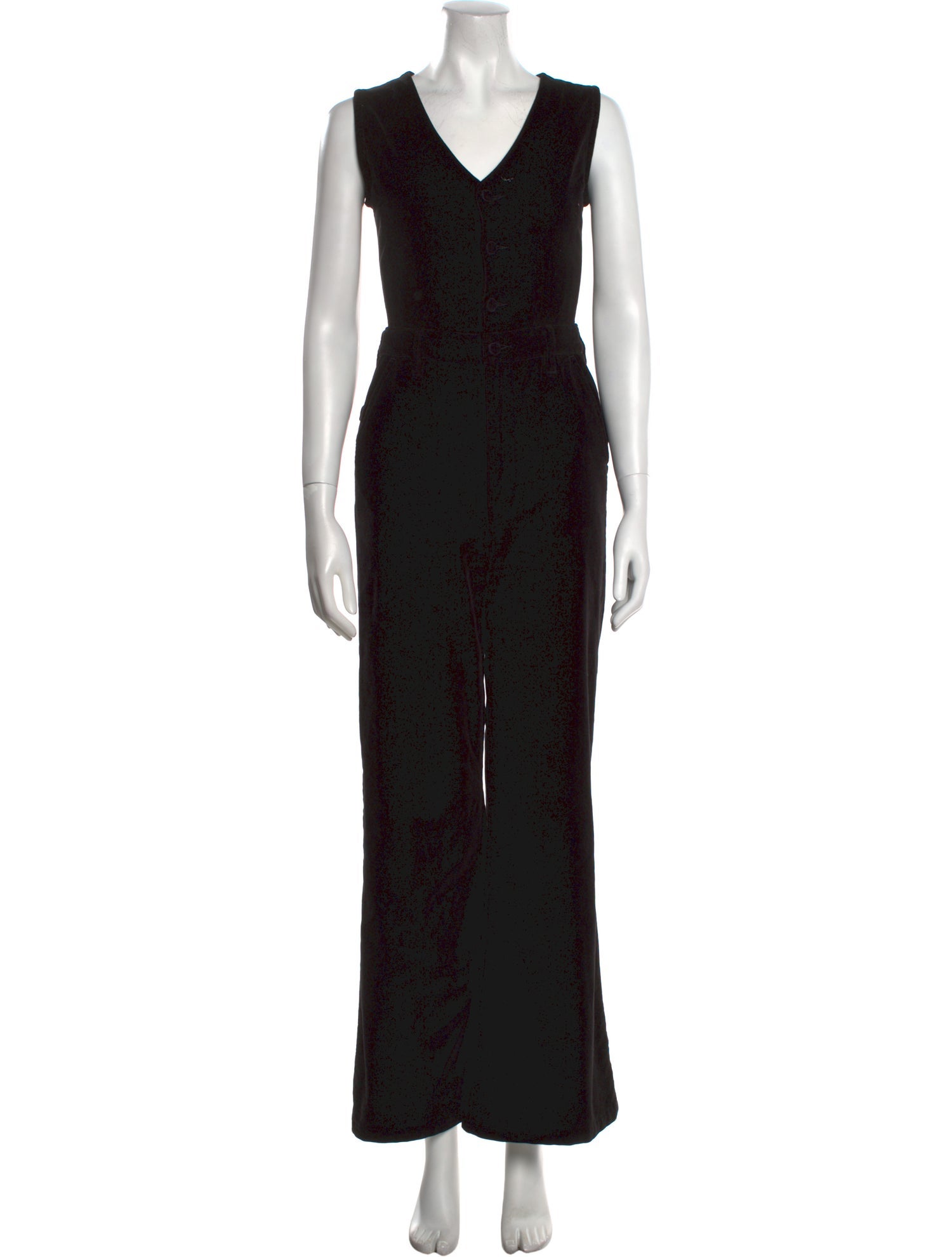 FRAME V-Neck Jumpsuit