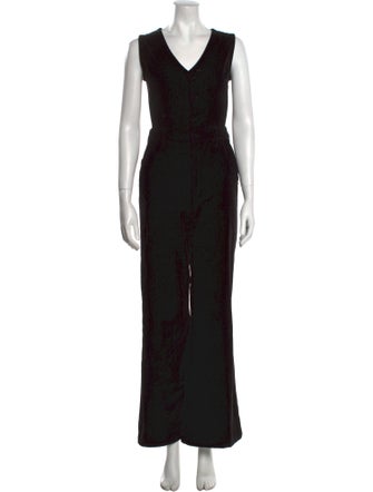 FRAME V-Neck Jumpsuit