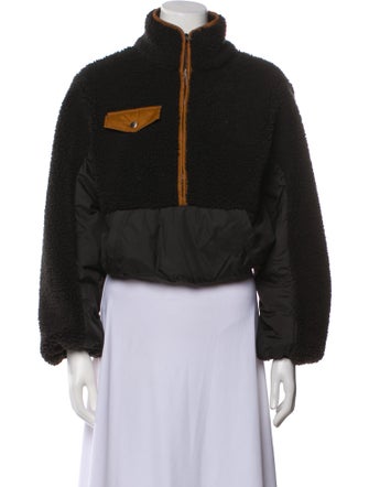 FRAME Faux Fur Jacket