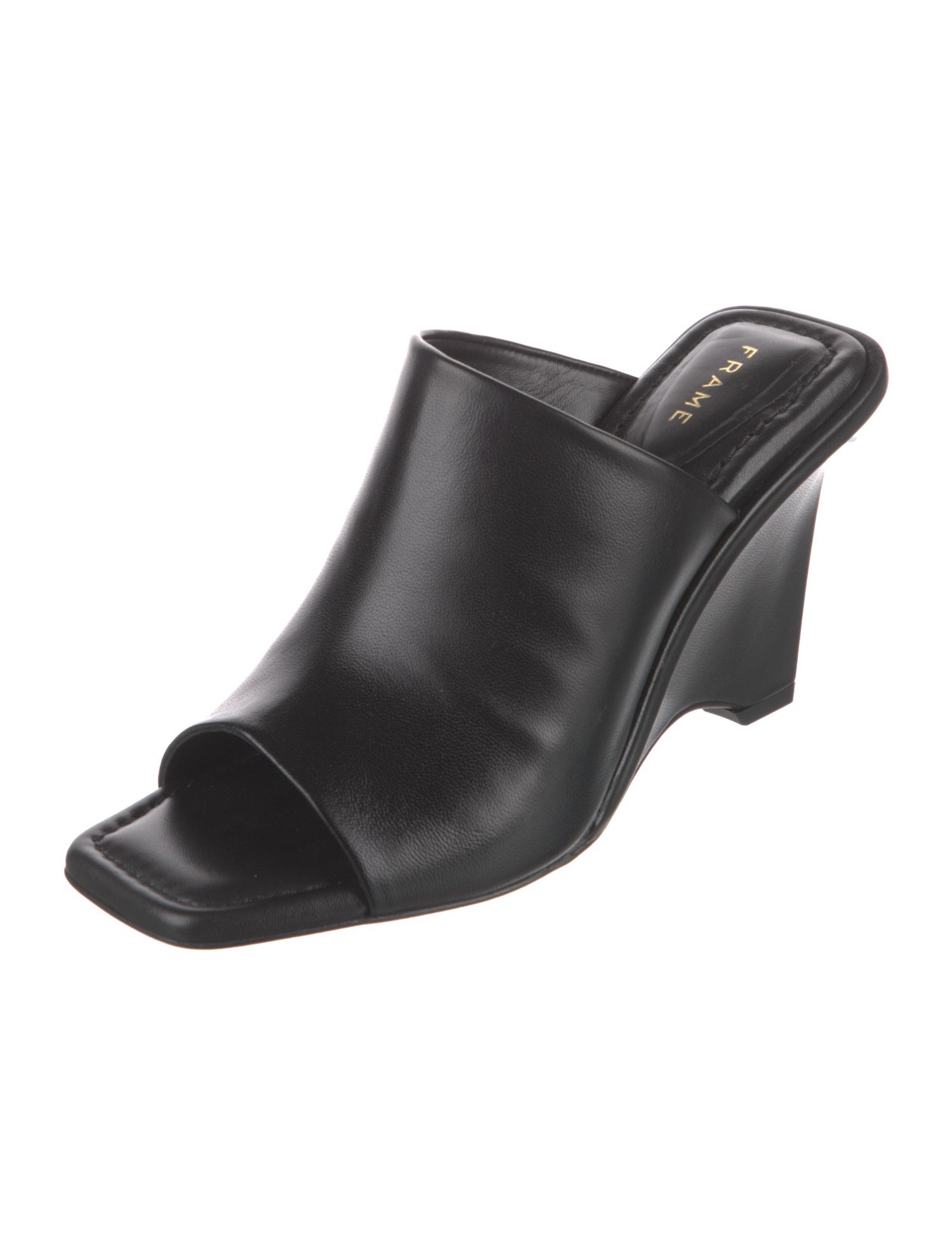 FRAME Leather Mules