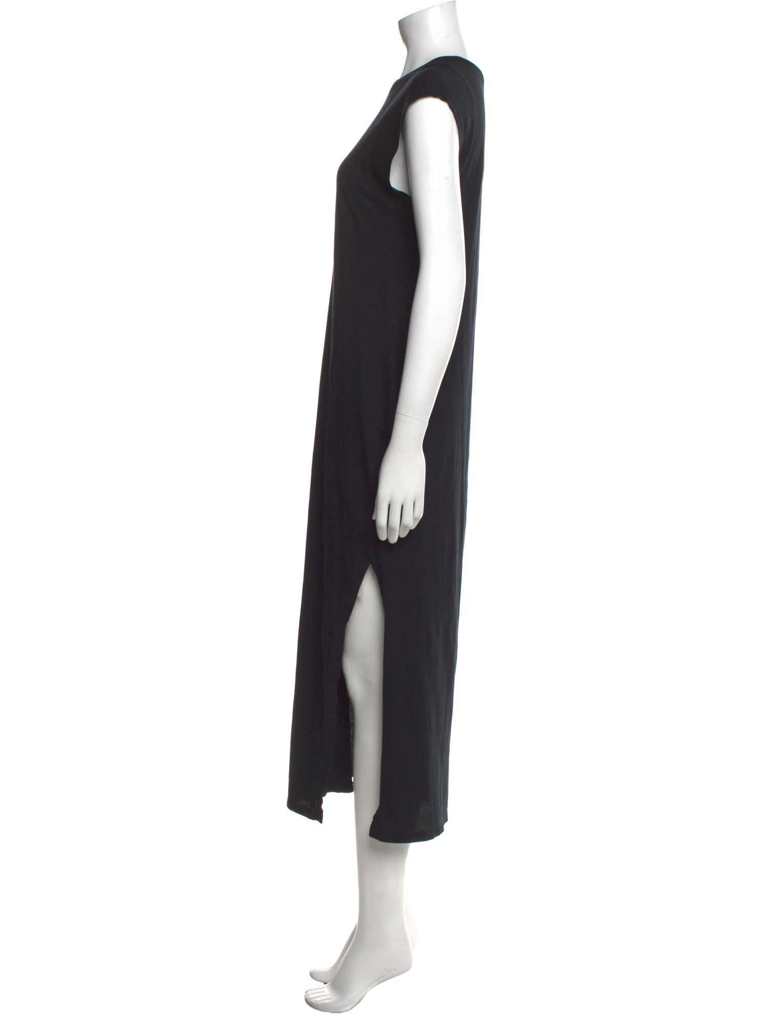FRAME Crew Neck Long Dress