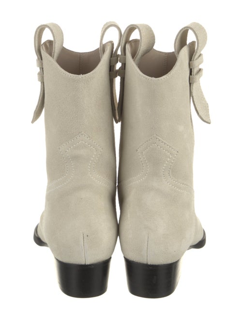 FRAME Suede Western Boots