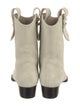 FRAME Suede Western Boots