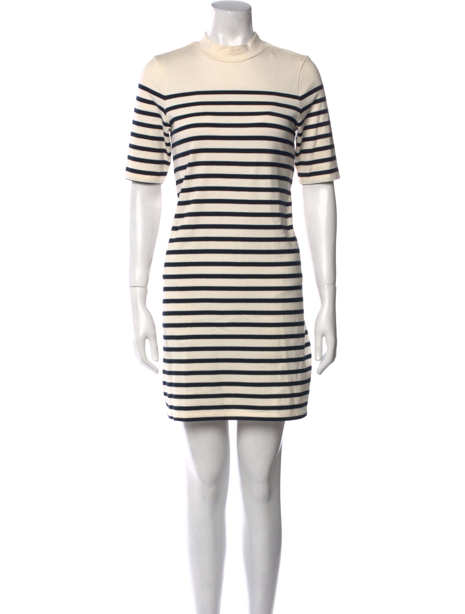 FRAME Striped Mini Dress