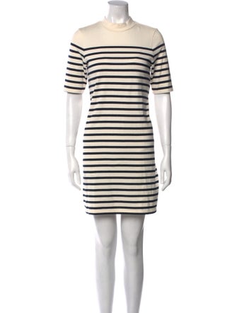FRAME Striped Mini Dress