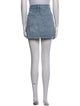 FRAME Distressed Accents Mini Skirt