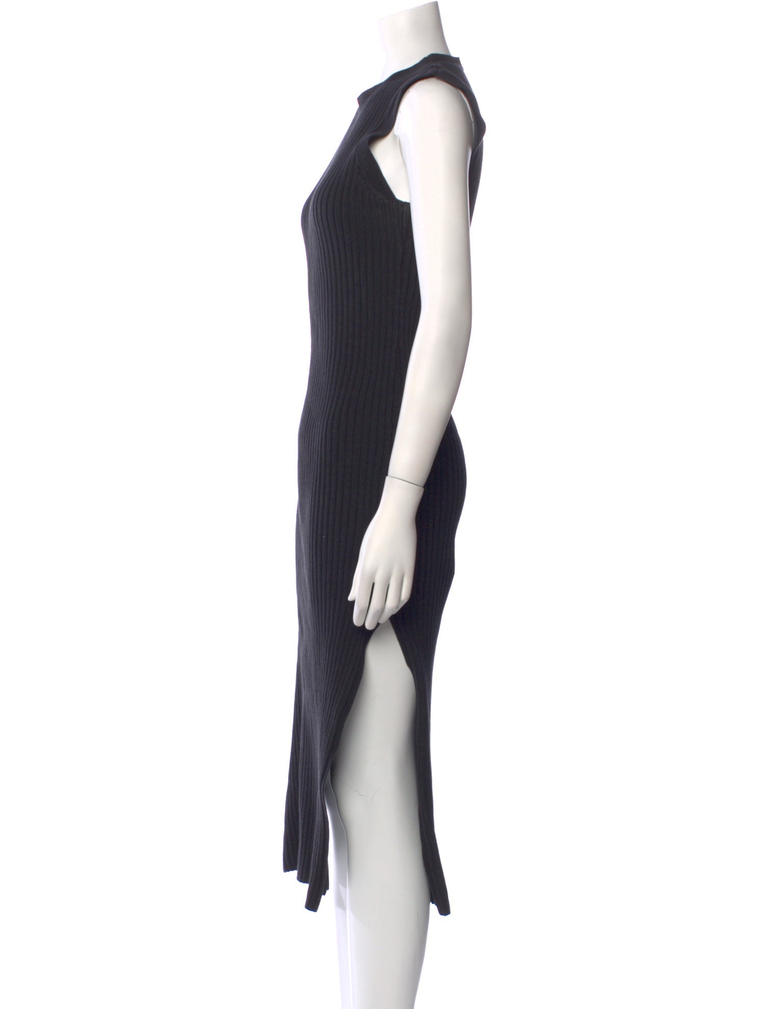 FRAME Mock Neck Long Dress