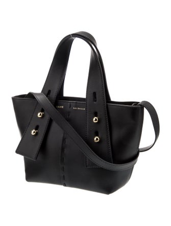 FRAME Leather Top Handle Bag