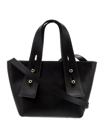 FRAME Leather Top Handle Bag