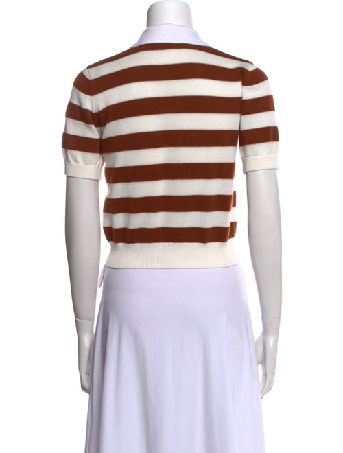 FRAME Cashmere Striped Polo