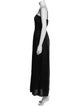 FRAME Square Neckline Long Dress