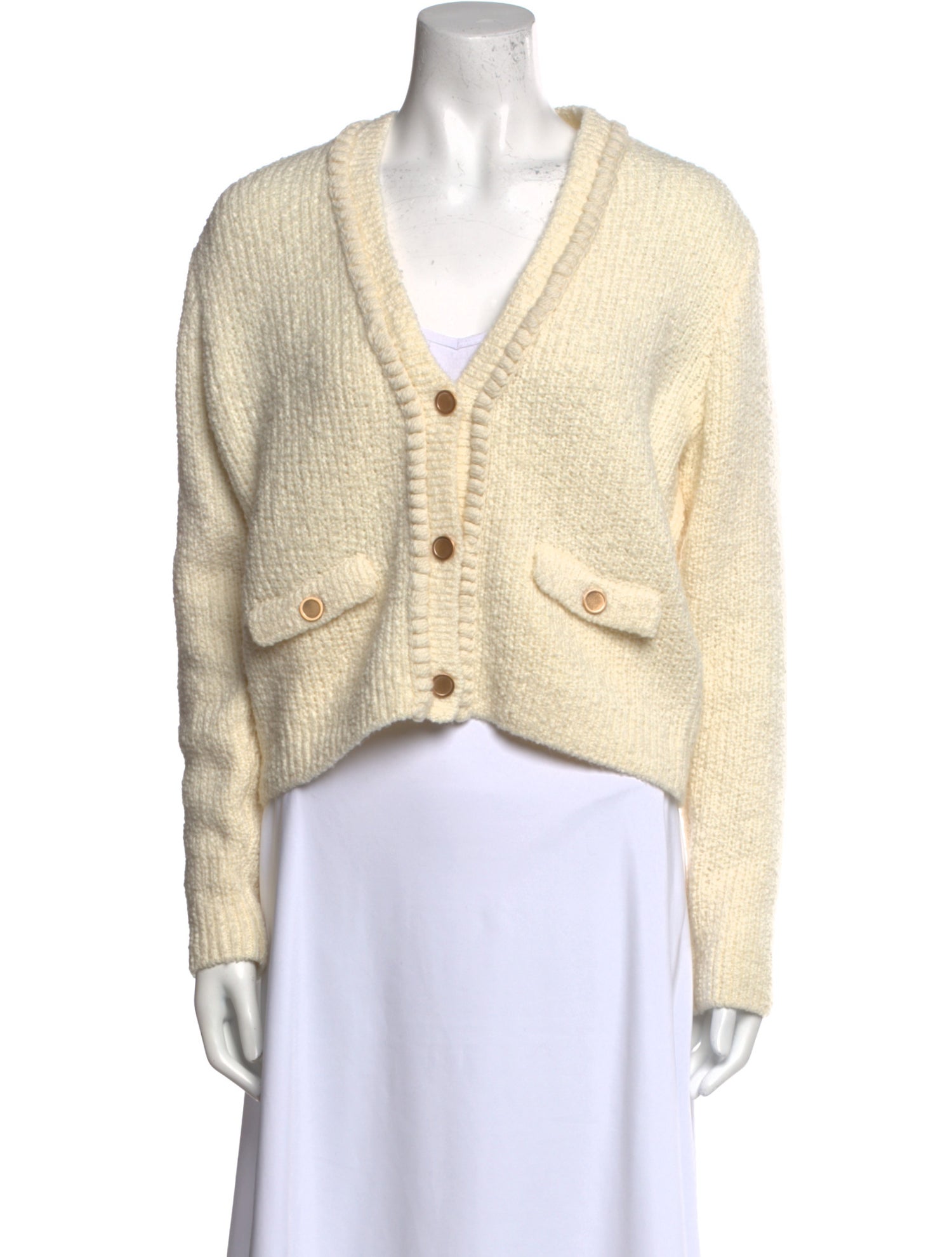 FRAME Wool V-Neck Sweater w/ Tags