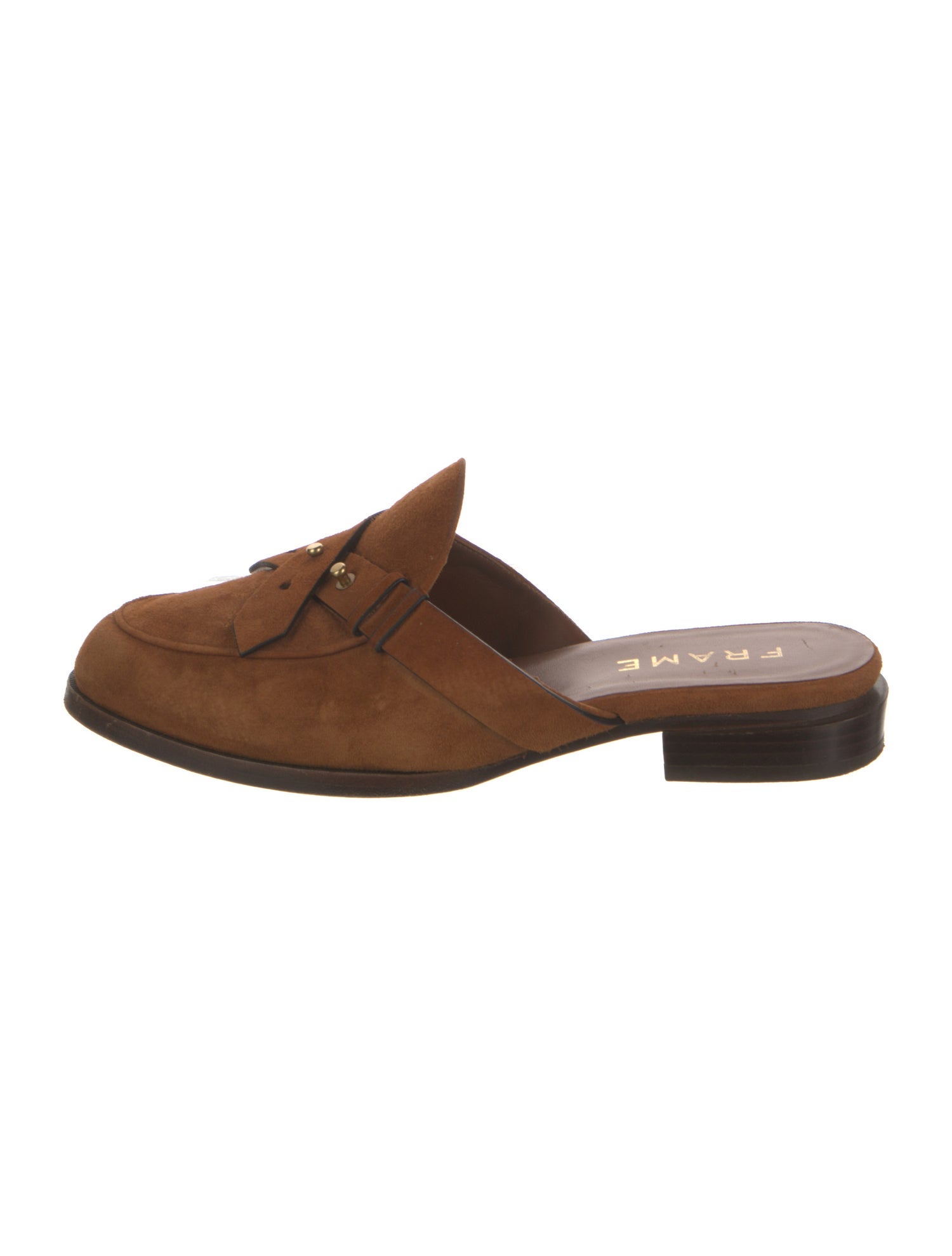 FRAME Suede Mules
