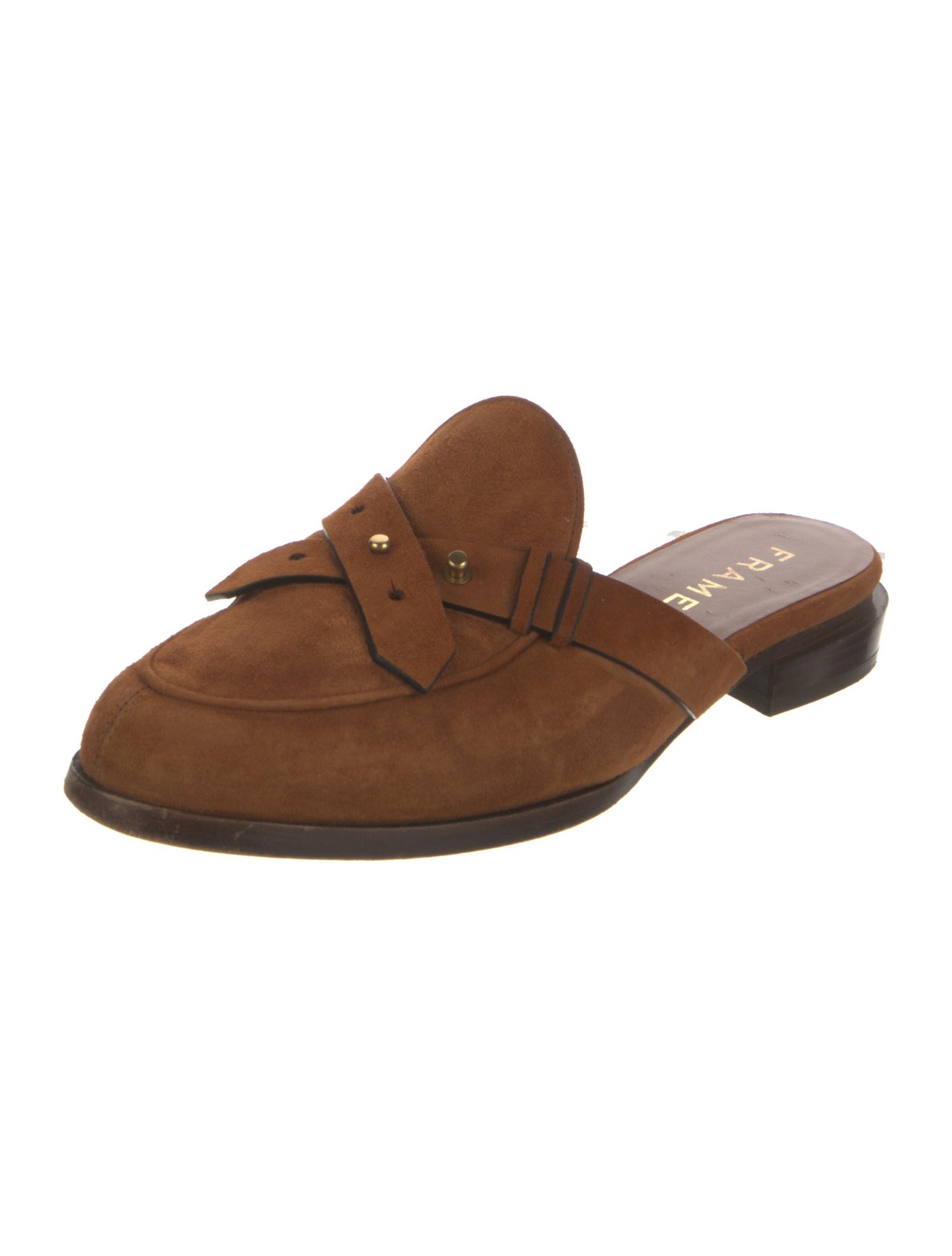 FRAME Suede Mules