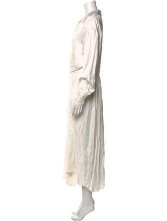 FRAME V-Neck Long Dress