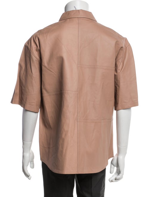 FRAME Lamb Leather Utility Jacket