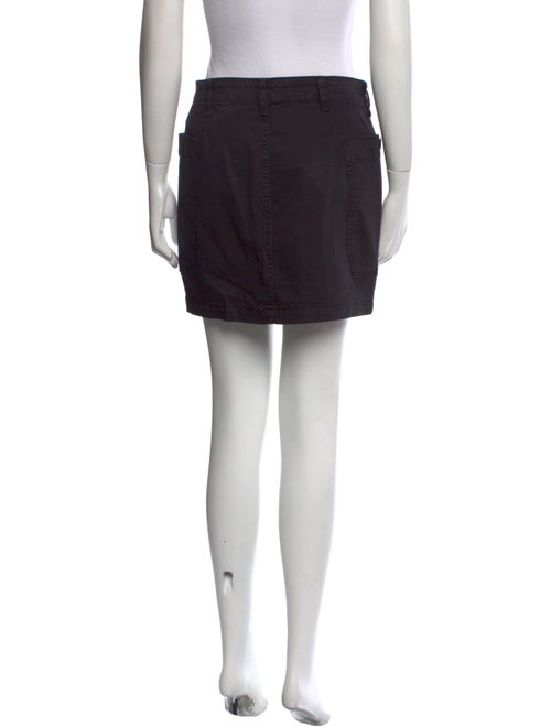 FRAME Distressed Accents Mini Skirt