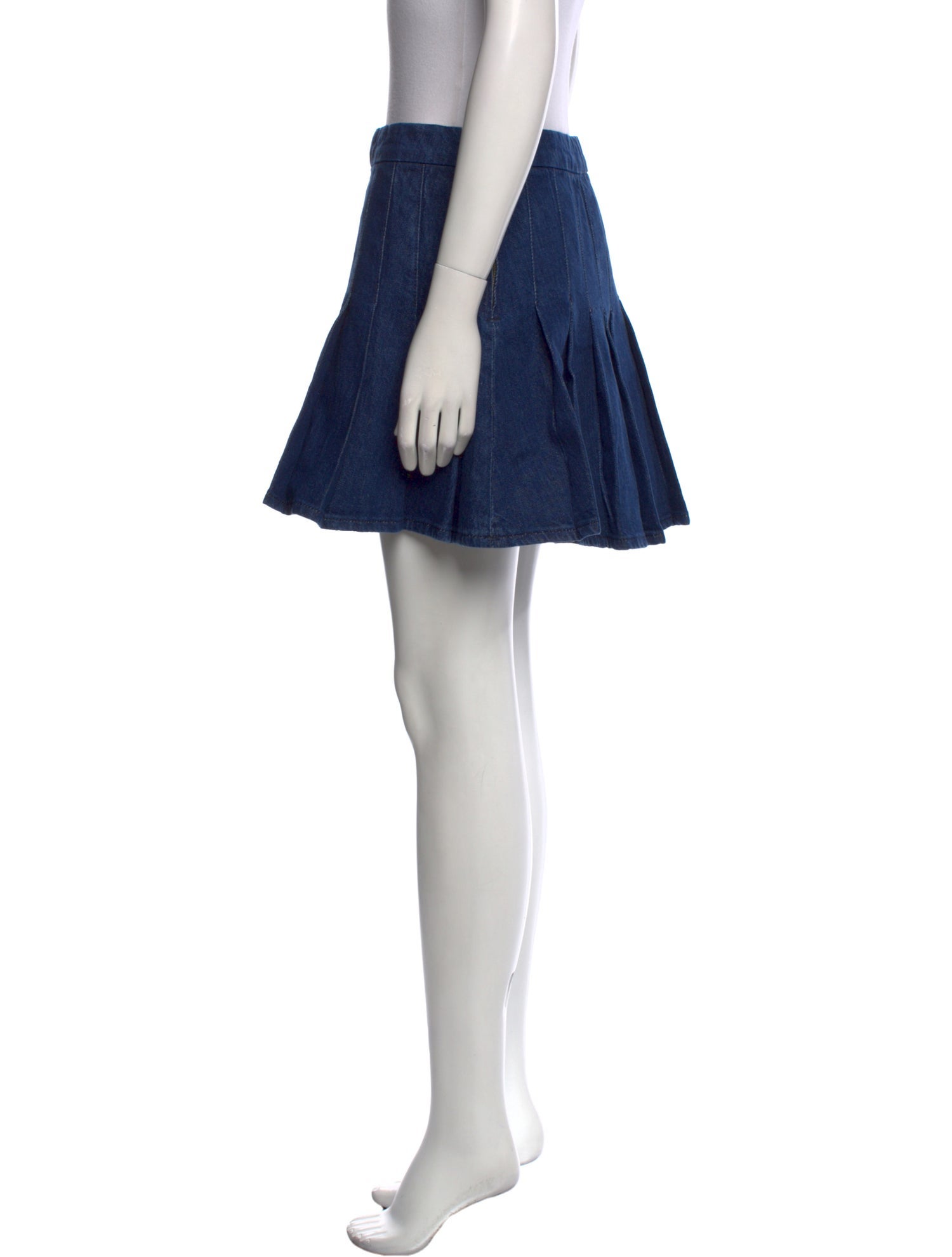 FRAME Pleated Accents Mini Skirt w/ Tags