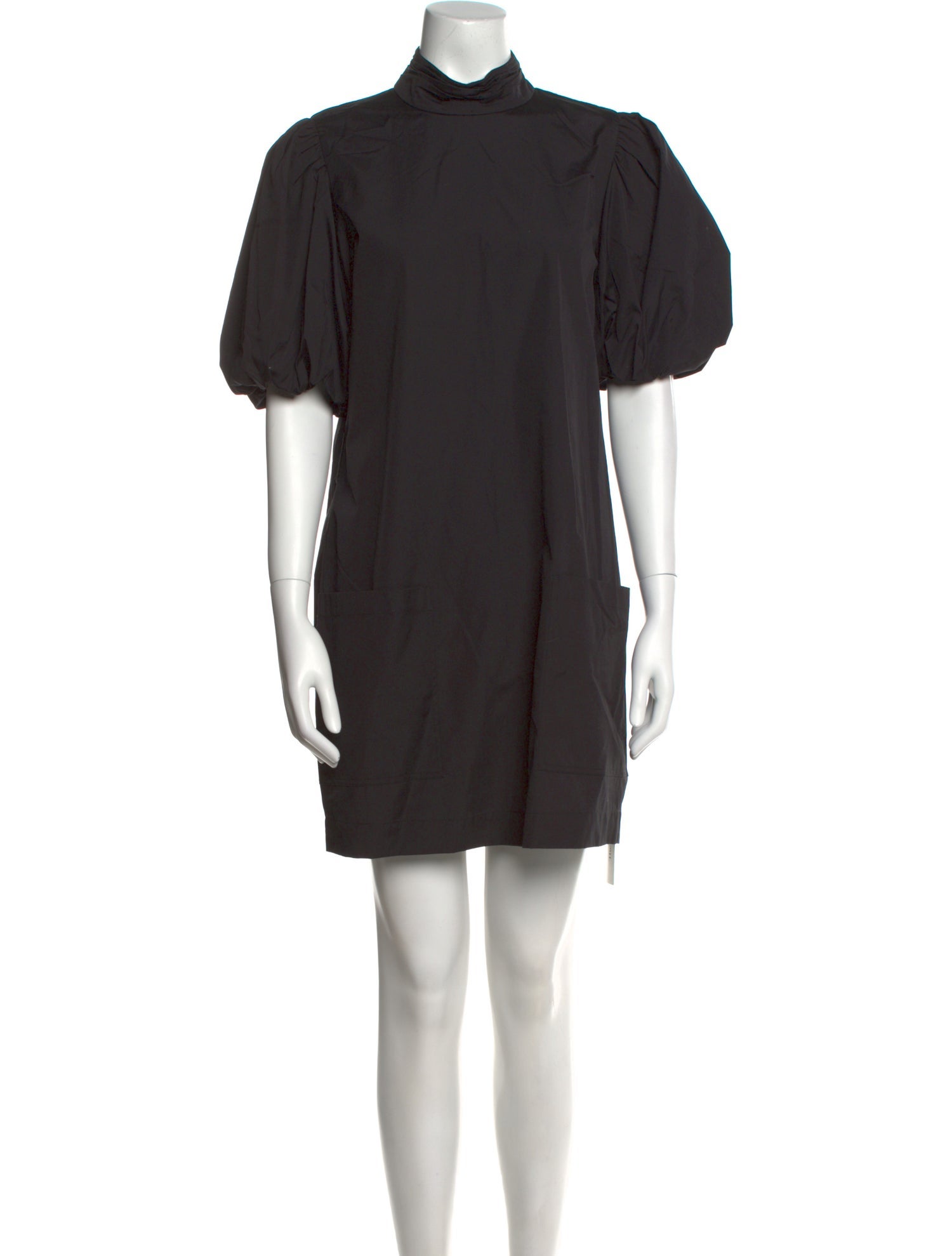 FRAME Mock Neck Mini Dress