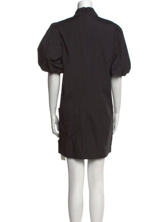 FRAME Mock Neck Mini Dress