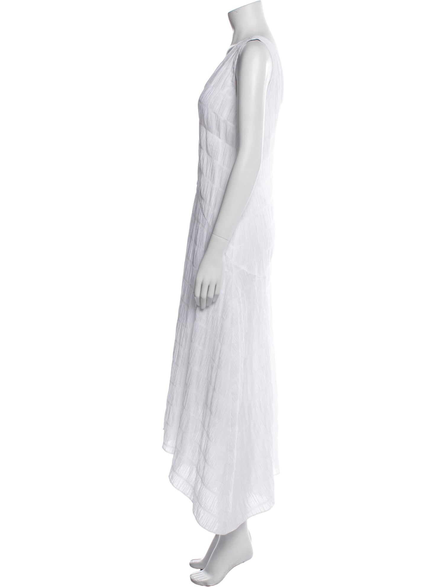 FRAME V-Neck Long Dress