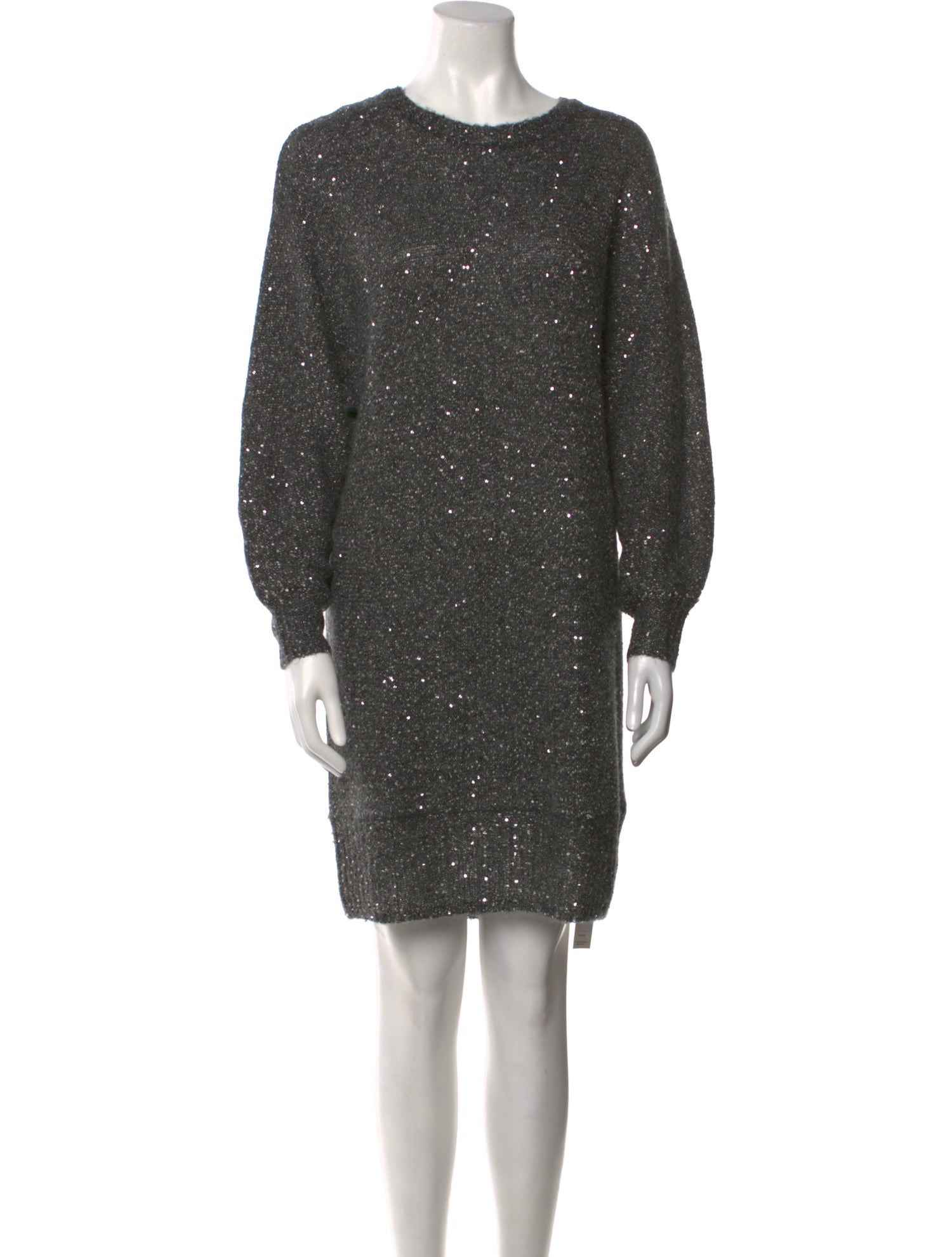 FRAME Crew Neck Mini Dress