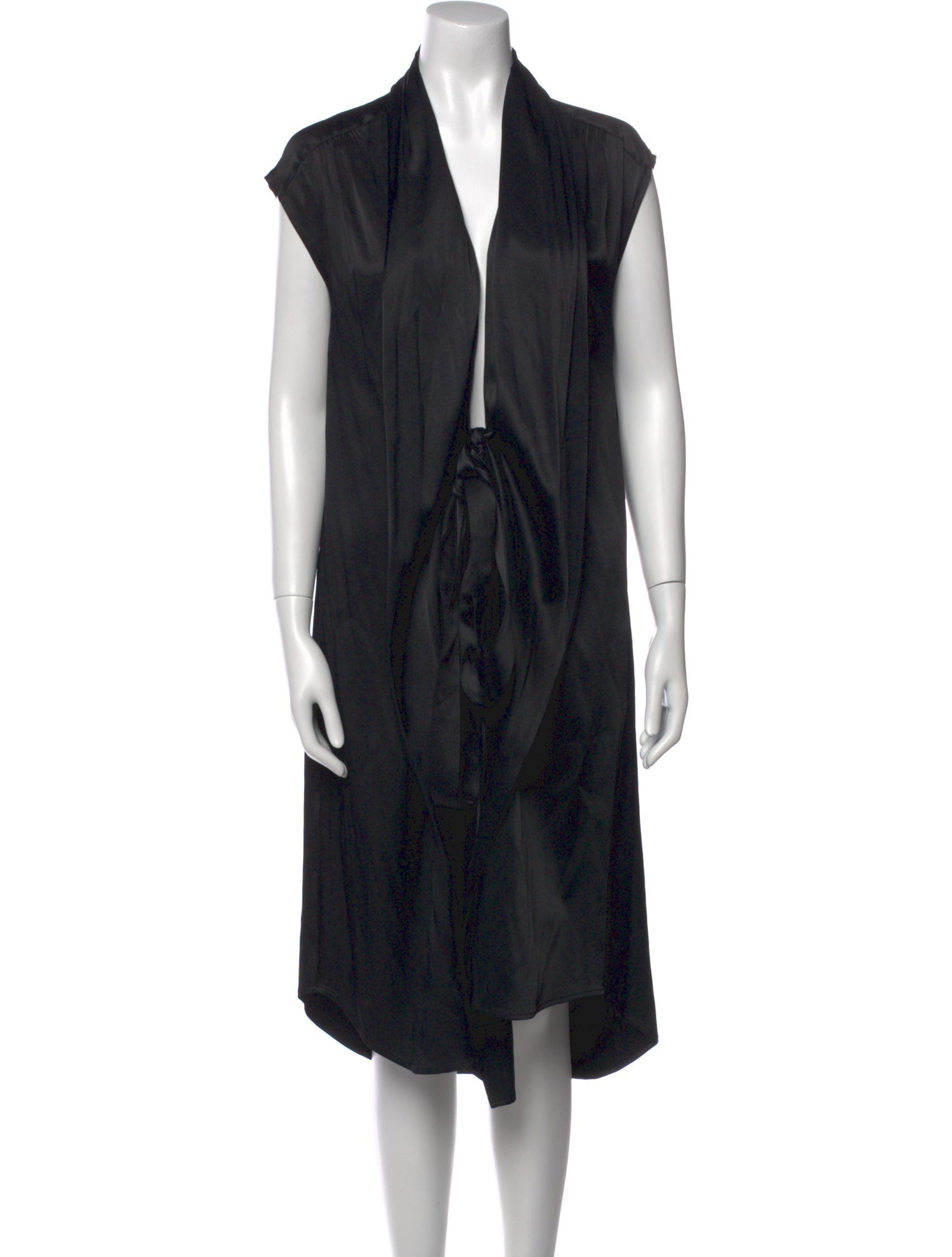 FRAME V-Neck Midi Length Dress