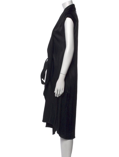 FRAME V-Neck Midi Length Dress