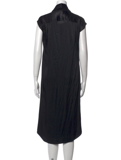 FRAME V-Neck Midi Length Dress