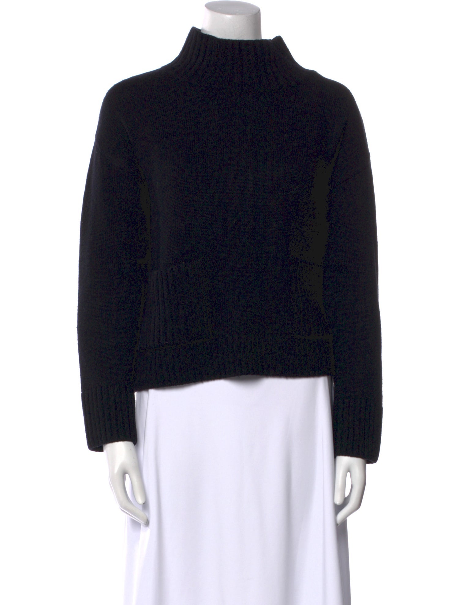 FRAME Wool Mock Neck Sweater