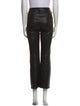 FRAME Lamb Leather Straight Leg Pants