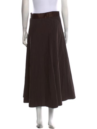 FRAME Midi Length Skirt