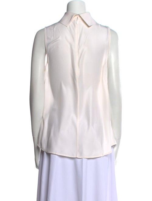 FRAME Silk Mock Neck Blouse