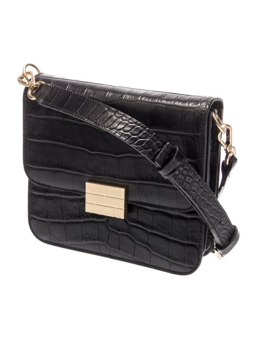 FRAME Embossed Leather Crossbody Bag