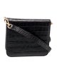 FRAME Embossed Leather Crossbody Bag