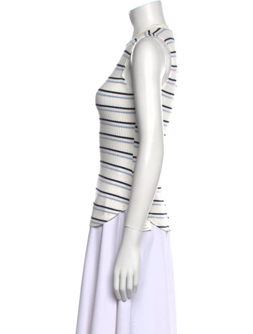 FRAME Striped Crew Neck Sweater