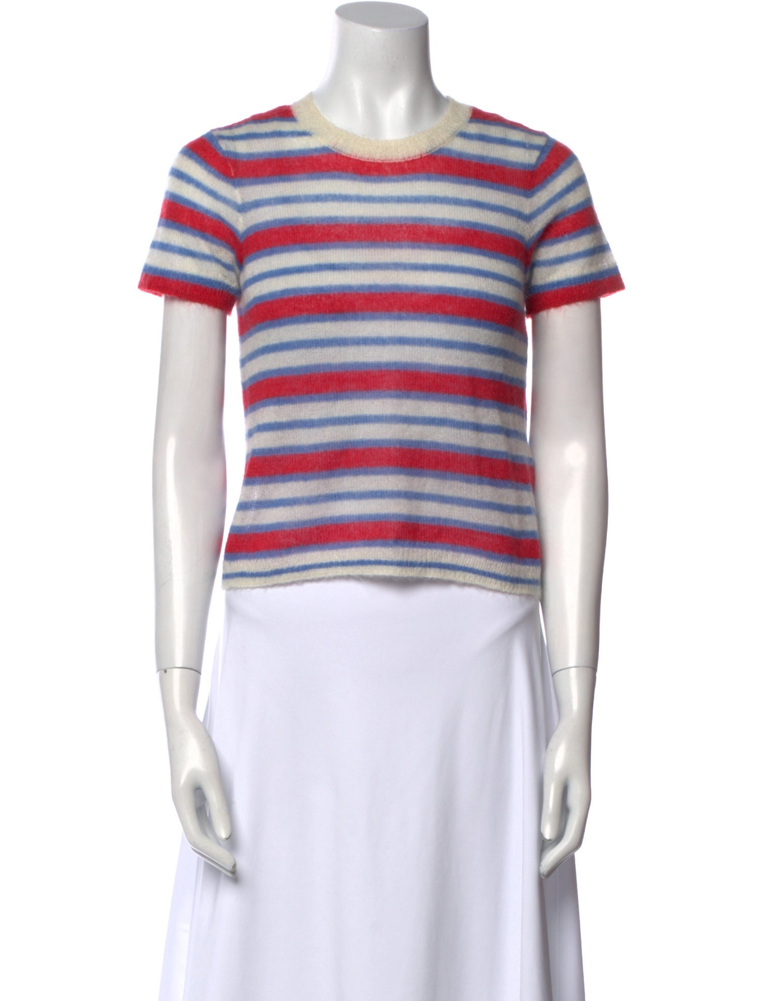FRAME Nylon Striped Sweater
