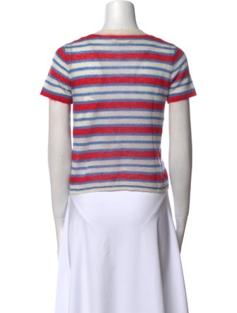 FRAME Nylon Striped Sweater
