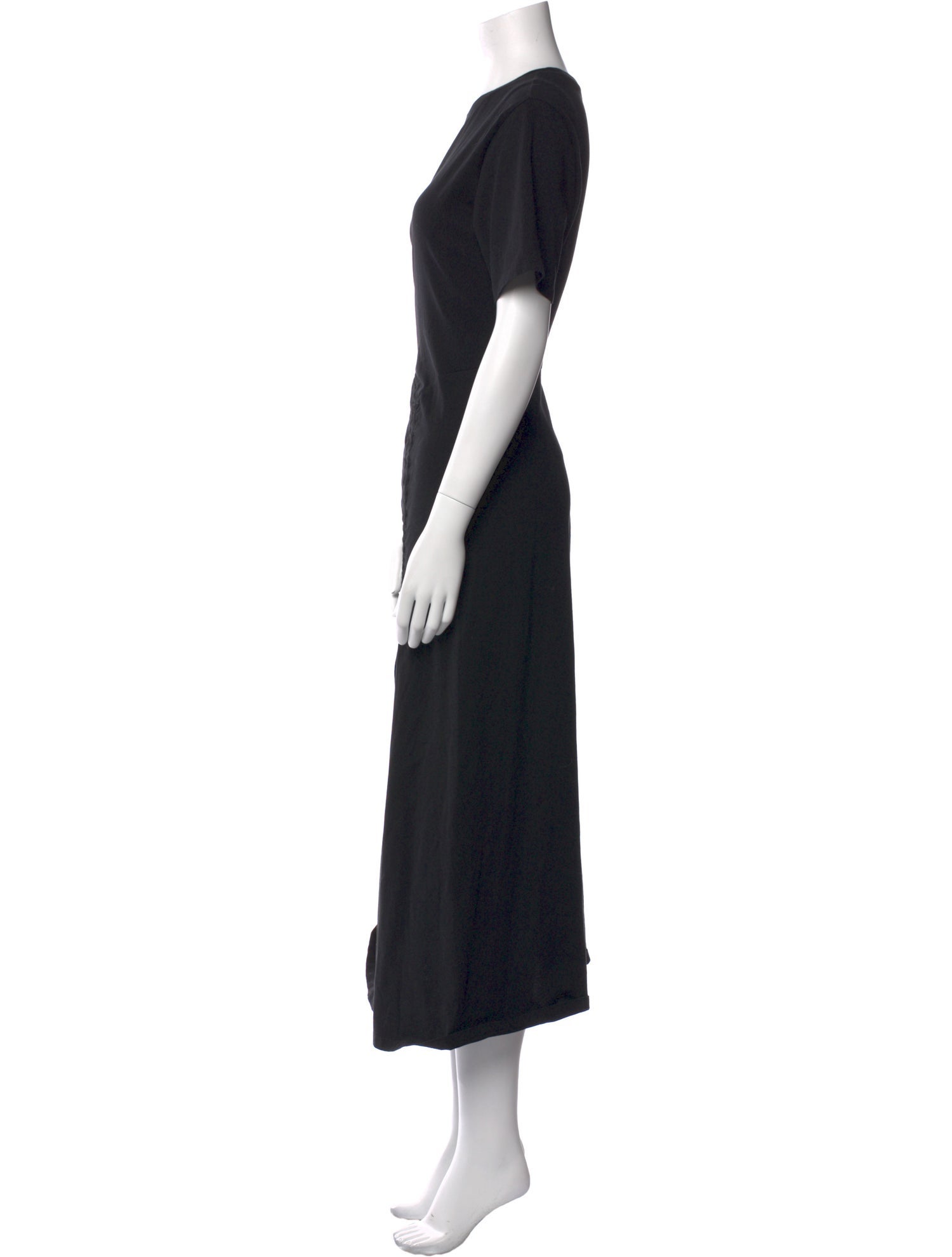 FRAME Crew Neck Long Dress