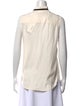 FRAME Mock Neck Sleeveless Blouse