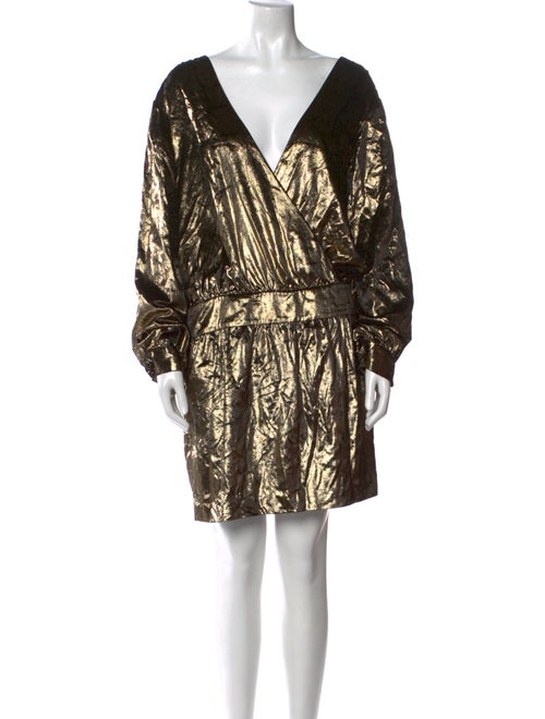 FRAME Printed Knee-Length Dress