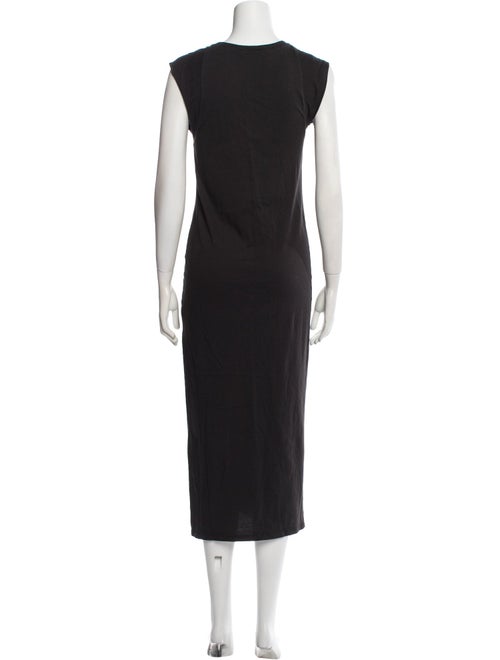 FRAME V-Neck Long Dress